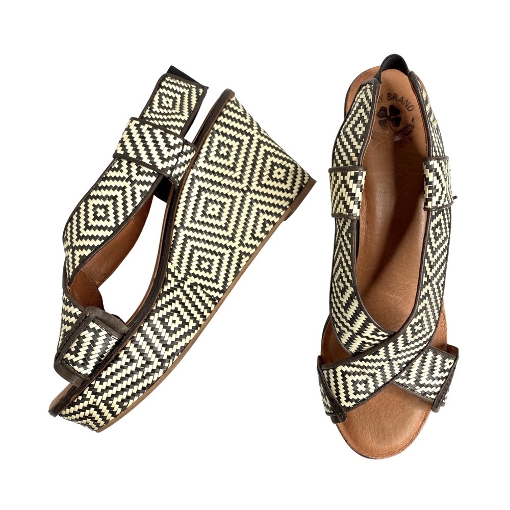 Lucky Brand KoKo Platform Wedge Sandals Heels